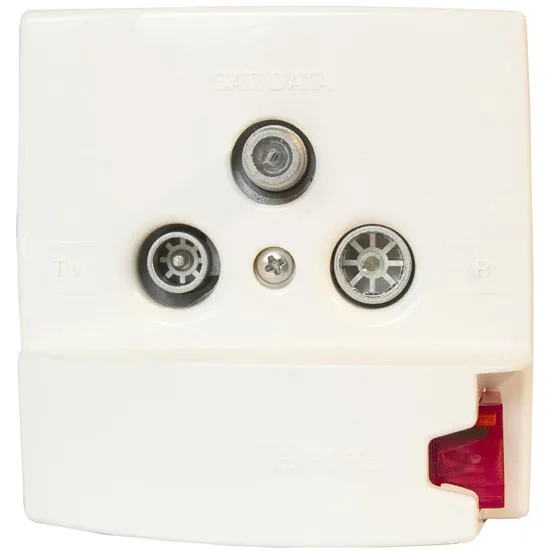 TERMINAL RJ 45 CAT.6 TV-R-DADOS/SAT TELEVES - ( Enc Min 10 Unid)