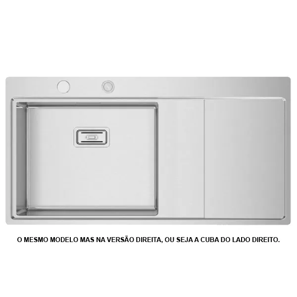 LAVA LOUÇA DIREITO ESCOVADO RODI - XERON 105 - I08X2ML1F143A2