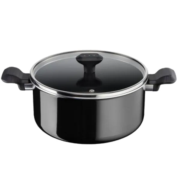 TACHO TEFAL SO INTENSIVE 24CM + TAMPA VIDRO - D5034602