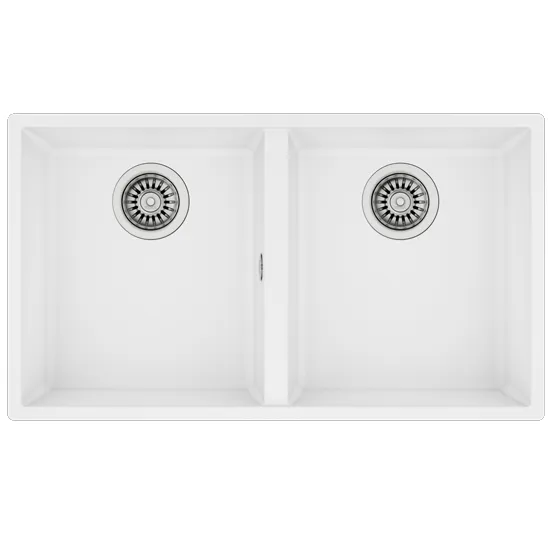 LAVA LOUÇA TEKA - SQUARE 2C 760 TG - ARTIC WHITE