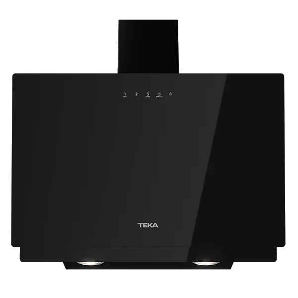 CHAMINÉ DECORATIVA TEKA - DVN 67050 TTC BK - PRETA