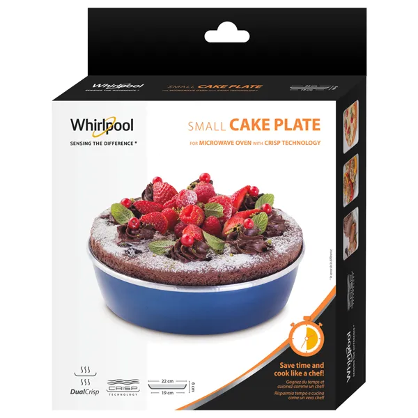 PRATO CRISP ALTO P/ BOLOS 21CM - WPRO - AVM190