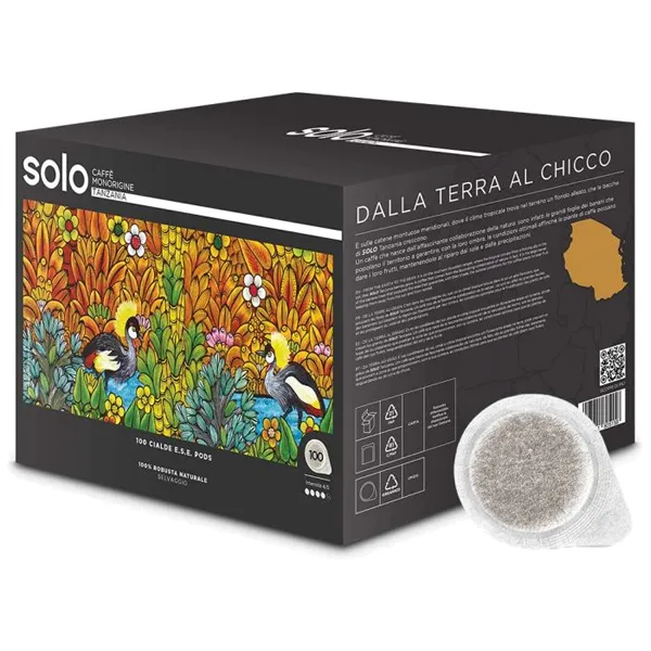 EMBALAGEM DE CAFÉ 100 DOSES POLTI - TANZANIA - BTA00100