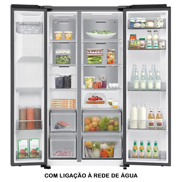 FRIGORÍFICO SIDE BY SIDE SAMSUNG - RS70F64KEFEF