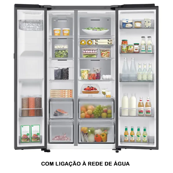 FRIGORÍFICO SIDE BY SIDE SAMSUNG - RS90F64EDTEF