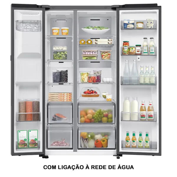 FRIGORÍFICO SIDE BY SIDE SAMSUNG - RS90F66BETEF