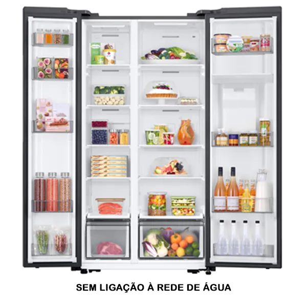 FRIGORÍFICO SIDE BY SIDE SAMSUNG - RS57DG410EM9EF